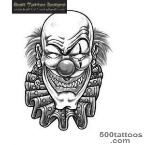 Clown Tattoos, Designs And Ideas_5