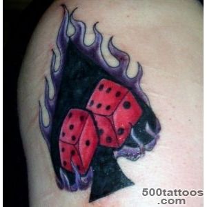25 Awesome Dice Tattoos_32