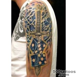 30 Best Dice Tattoo Designs To Try With_10