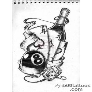 1000+ images about Tattoo on Pinterest  Old School Tattoos, Dice _13