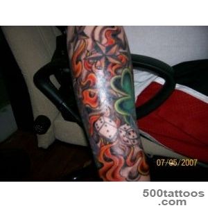 Dice On Fire Tattoo Design  Tattoobitecom_48