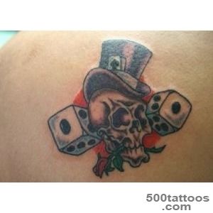 Unique Dice Tattoo Designs  Tattoo Art Club – Free Tattoo Designs _37