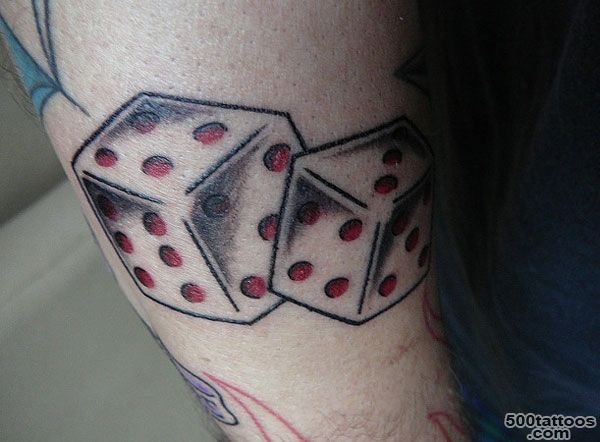 25 Awesome Dice Tattoos_12