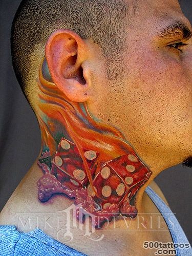 Dice Tattoo by Mike DeVries  Tattoos_47