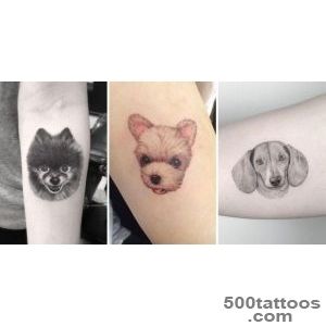 40 Amazing Dog Tattoos For Dog Lovers   TattooBlend_25