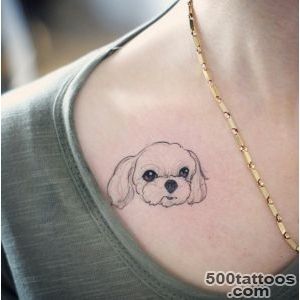 40 Amazing Dog Tattoos For Dog Lovers   TattooBlend_41
