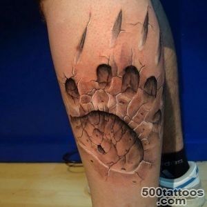 65 Best Paw Print Tattoo Meanings and Designs to Appreciate Your Pets_39