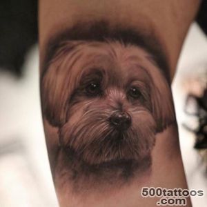 Cute Puppy Dog Tattoo  Fresh 2016 Tattoos Ideas_27