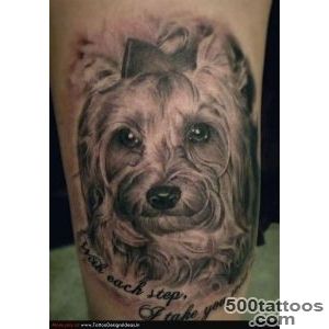 Pin Dog Tattoos Designs Ideas And Meaning For You on Pinterest_43