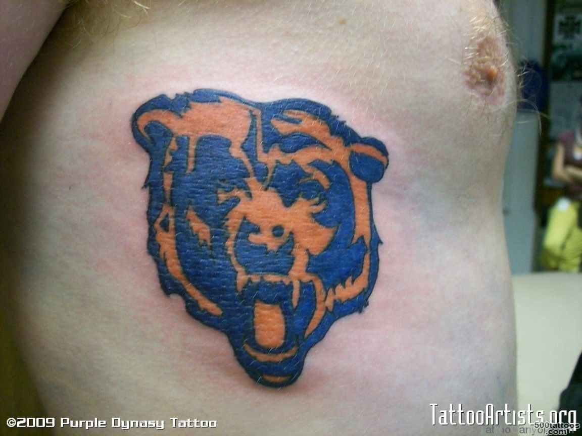 Chicago Bears Tattoo For Fans  Fresh 2016 Tattoos Ideas_47