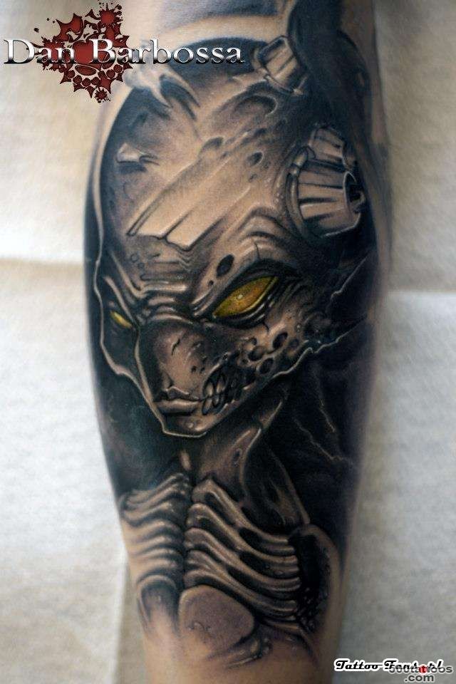 Terrifying Alien Tattoo For Tattoo Fans  Tattooshunt.com_4