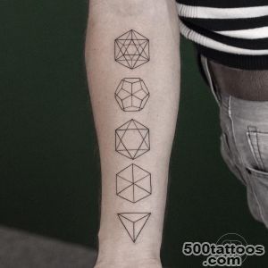 Arm Geometry Figures Tattoos  Best Tattoo Ideas Gallery_3