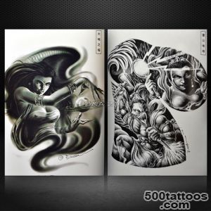 Pin 64pages Chinese Mythical Figures Koi Dragon Tattoo Art Flash _28