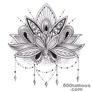 lotus flower drawings for tattoos  Viola#39s Lotus flower by ~Mary _26