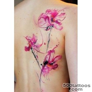 Watercolor Flower Tattoos  Tattoo Ideas Gallery amp Designs 2016 _41