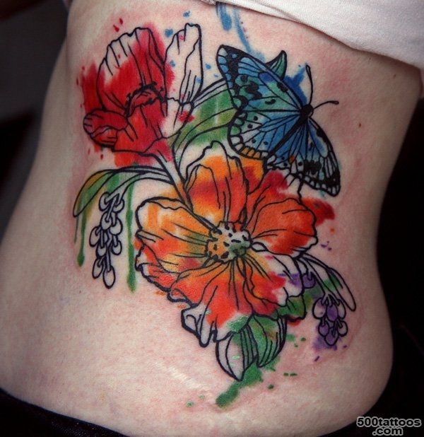65+ Beautiful Flower Tattoo Designs  Art and Design_21