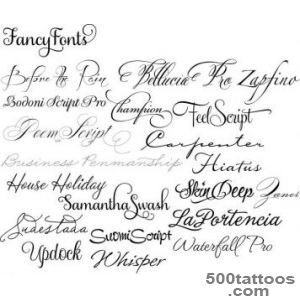 script tattoo fonts on Pinterest  Script Tattoo Fonts, Script _12