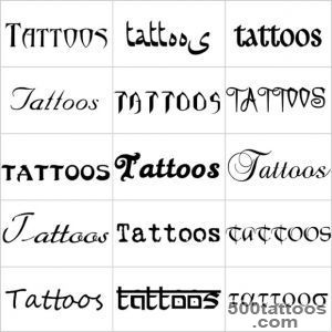 Tattoo Desgins  Tattoo Font Photos_34