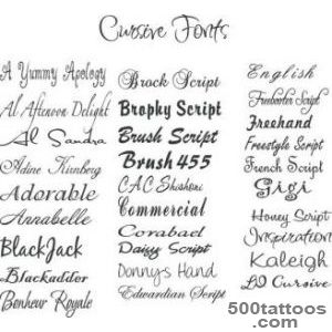 tattoo fonts for names cursive   cute tattoo  Tattoos  Pinterest _18