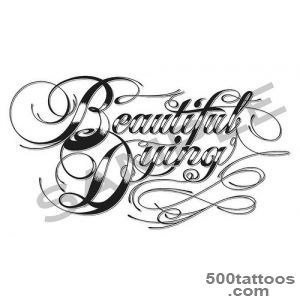tattoo fonts generator calligraphy  Tattoo_46
