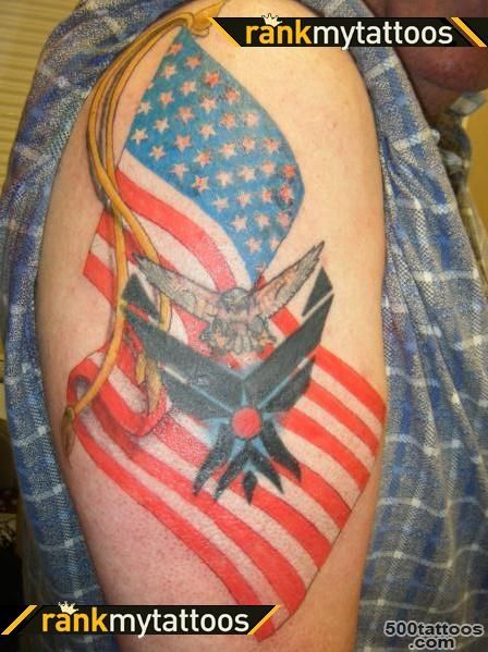 air force tattoo designs usaf logo with flacon and american flag ..._39