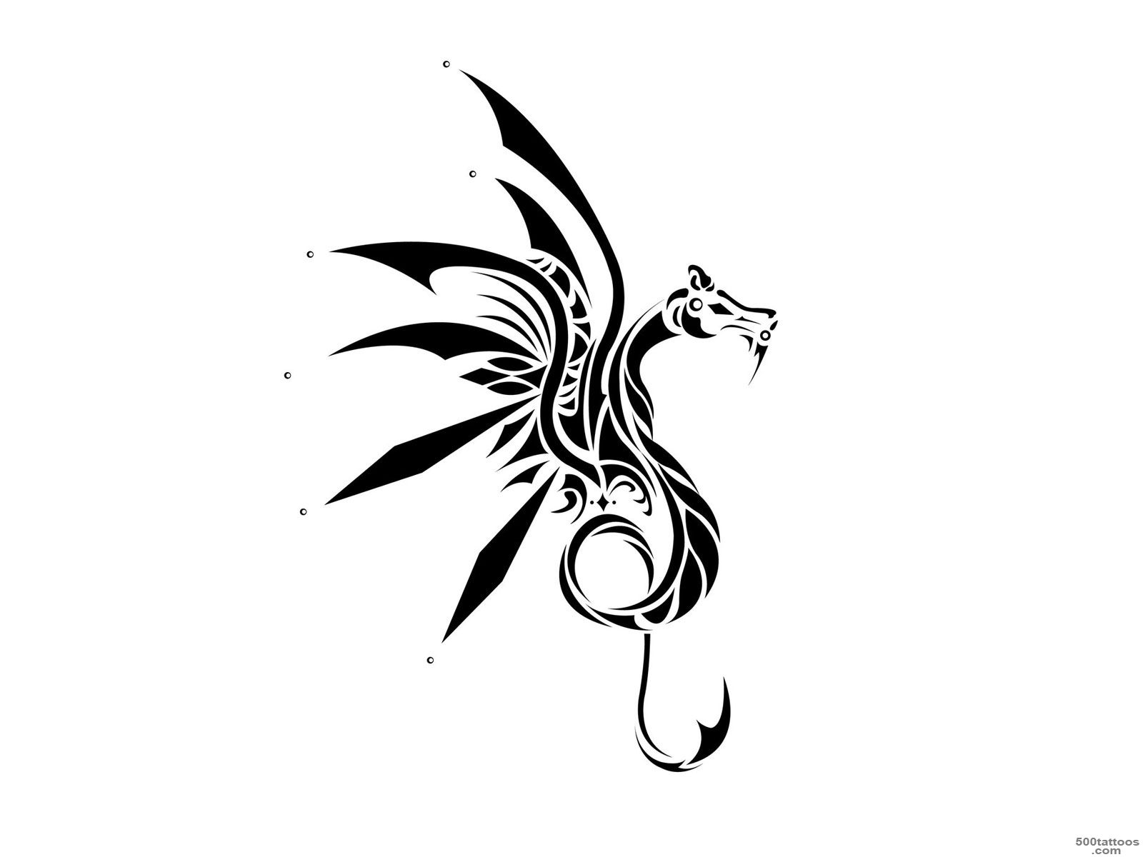 Find Marvelous Tribal Tattoo Designs Dragon Phoenix picture bBJF ..._48
