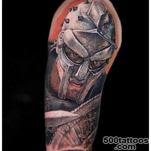 50 Gladiator Tattoo Ideas For Men   Amphitheaters And Armor_3