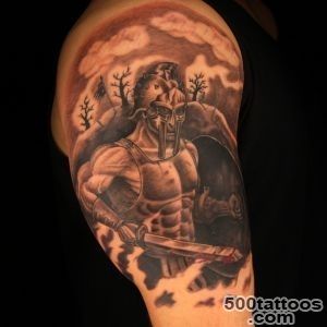 Gladiator and tiger tattoo   TattooMagz   Handpicked World#39s _22
