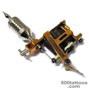 TTS Tattoo Machines, The Hybrid in Copper with Yoke_31