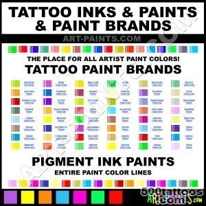 Tattoo Ink Pigment Art Paints amp Inks   Tattoo Ink Pigment Paint _45