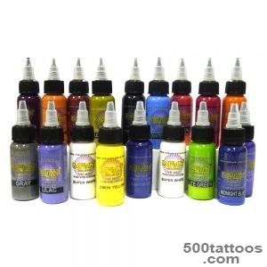 Tattoo ink set composed of Radiant Colors 18 kit_28
