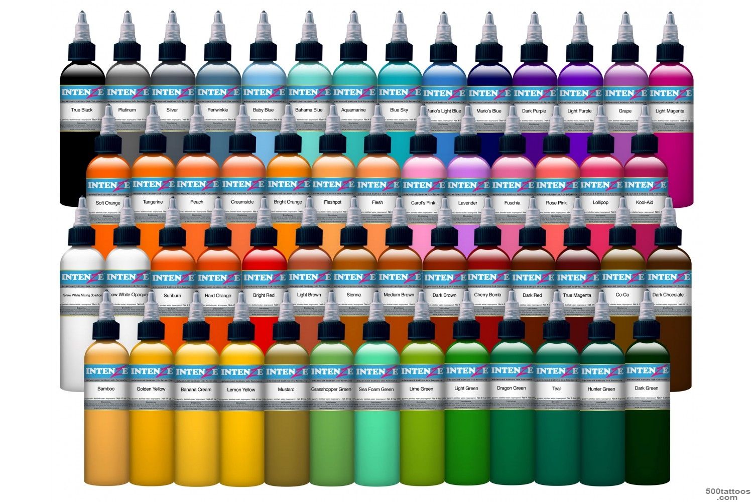 54 color intenze tattoo ink  ..._36