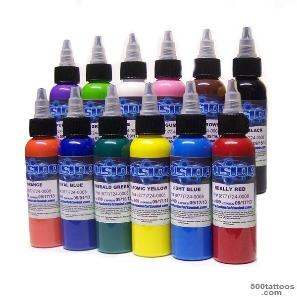 Tattoo inks Fusion Tattoo Ink Kit 12 Color Crunch ..._ 23
