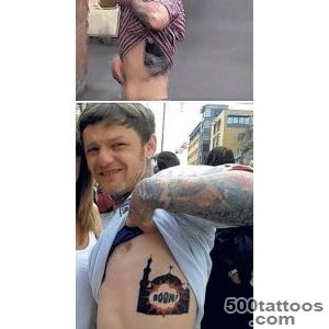Man with tattoo of mosque blowing up arrested for inciting racial _10