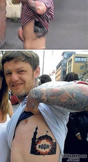 Man with tattoo of mosque blowing up arrested for inciting racial ..._10
