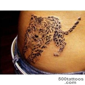 Amazing jaguar with clutches tattoo   Tattooimagesbiz_16