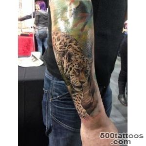 Jaguar tattoo, part of award winning sleeve #tattoofeeze #skindeep _19