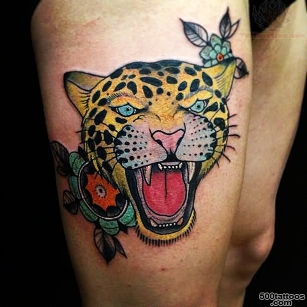 4+ Fantastic Jaguar Tattoos_20