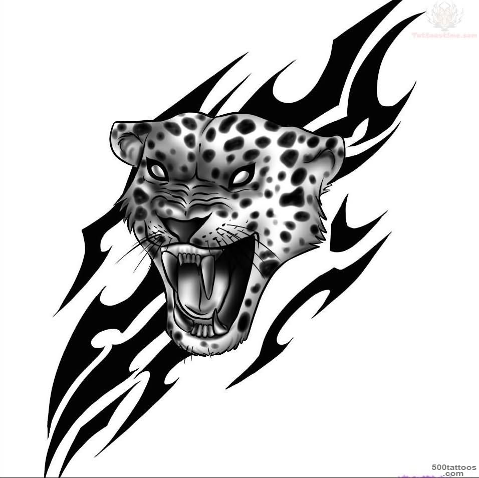24+ Amazing Jaguar Tattoo Designs_32