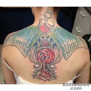 Keyhole and Wings Tattoo by Chris Harrison TattooNOW_34