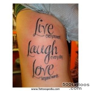 Pin Infinity Tattoo Live The Life You Love 9 Tattoospedia on Pinterest_45