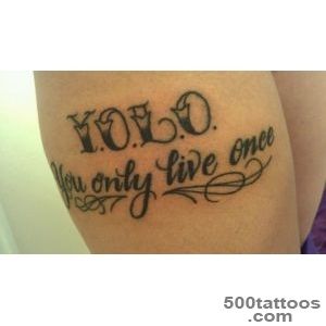 yolo you only live once drake tattoo   DRIZZY DRAKE_14