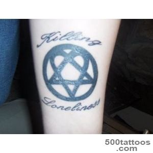 15 Heartagram Tattoo Designs, Images And Pictures_50