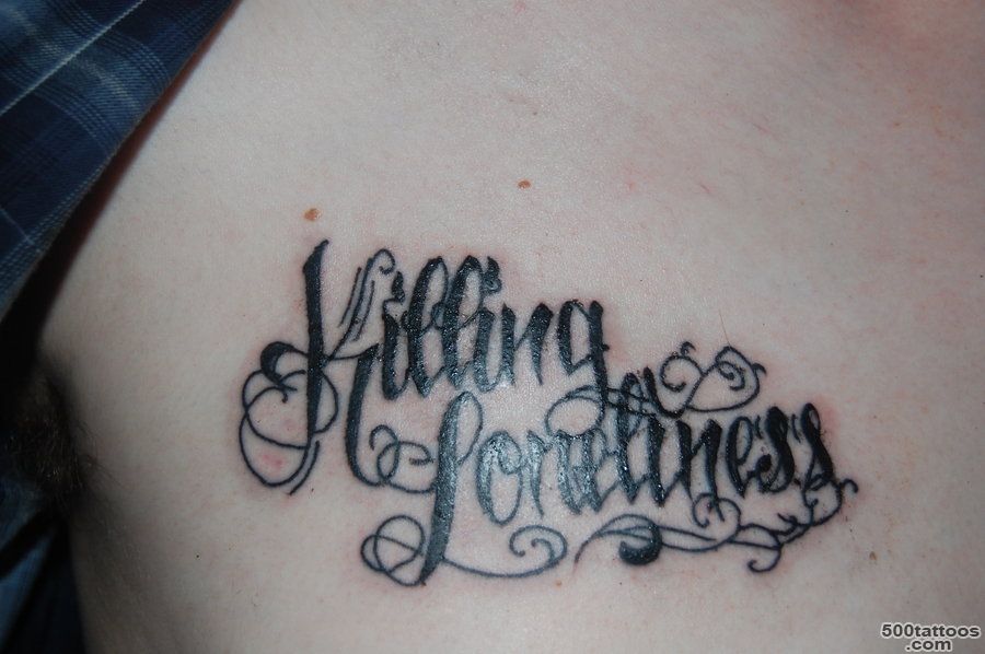 DeviantArt More Like Killing Loneliness Tattoo by BamDan616_4