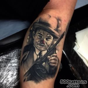 Old London Road Tattoos — oldlondonroadtattoos Healed Mafia Clown _24