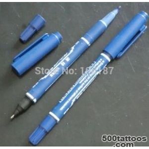10Pcs Tattoo Black Marker Pen Marking Scribe black Pen Fine amp Reg _36