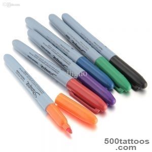 Professional Body Art Set Of Marker Marking Pens For Tattoo New _23