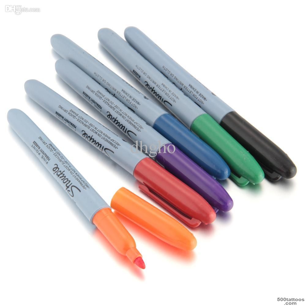 Professional Body Art Set Of Marker Marking Pens For Tattoo New ..._23