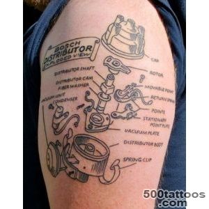 21 Inspired Mechanic Tattoo Design Ideas_17