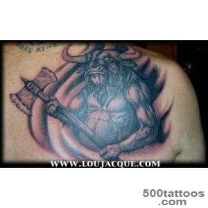 Looking for unique Tattoos Dwight#39s Minotaur_14